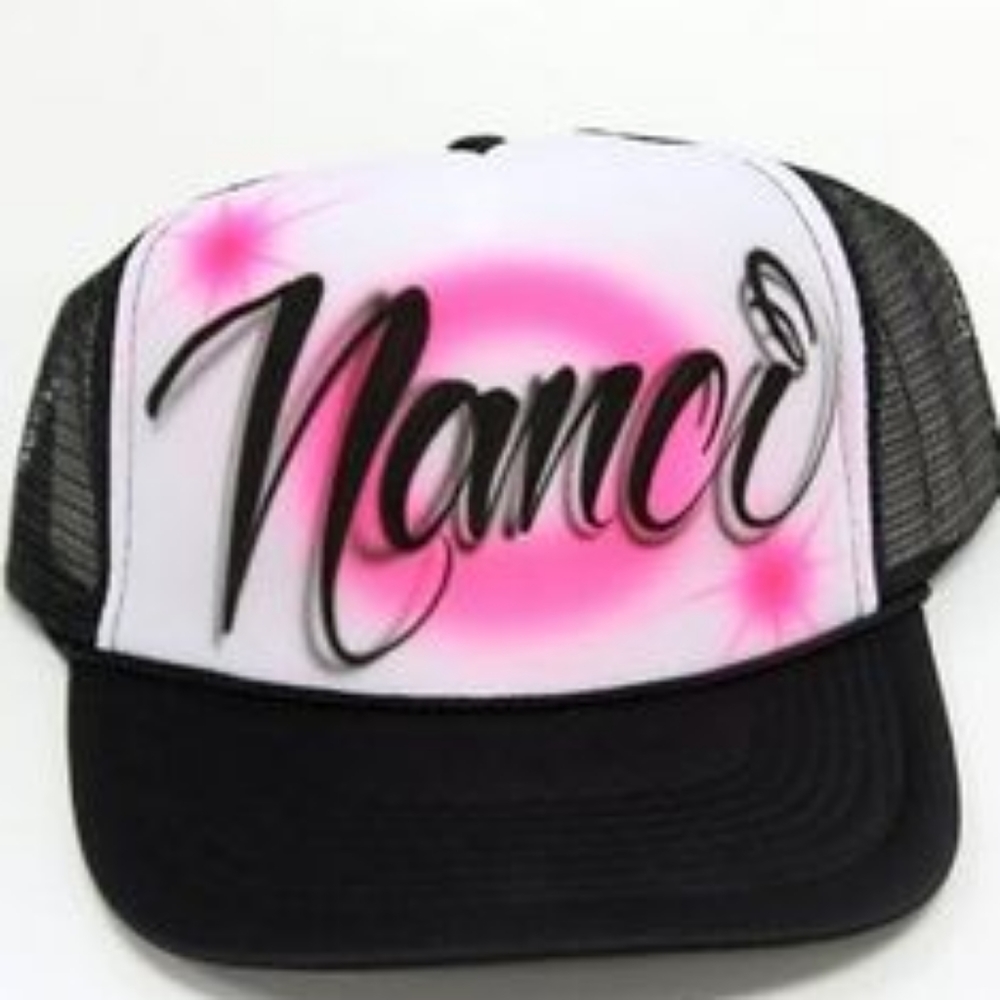 Custom names hats